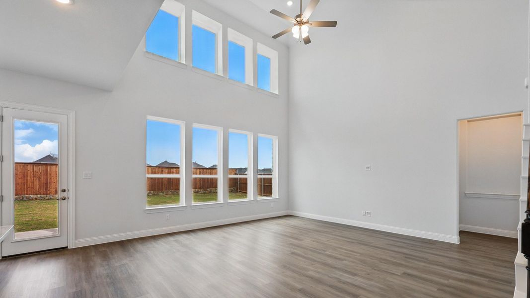 Representative furnished interior of a home built from the Brown by DRB Homes in Anna Ranch, Anna (Image 15).