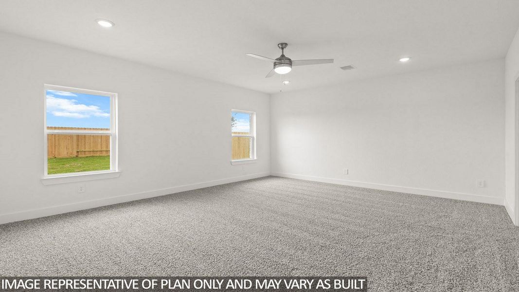 Spacious, unfurnished interior of a new home in Riverside Estates, Mont Belvieu (Image 10). Spacious, unfurnished interior of a new home in Riverside Estates, Mont Belvieu (Image 10).