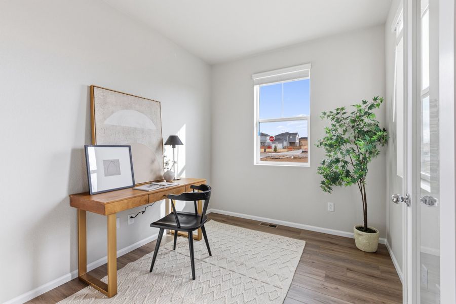 Furnished interior view inside a new home in Windler, Aurora (Image 13).