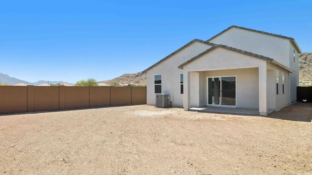 Exterior details and patio area of a home in Upper Canyon, Phoenix (Image 3).