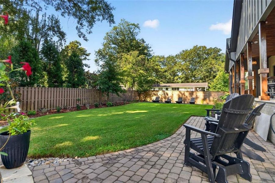 Exterior details and patio area of a home in , Alpharetta (Image 23).