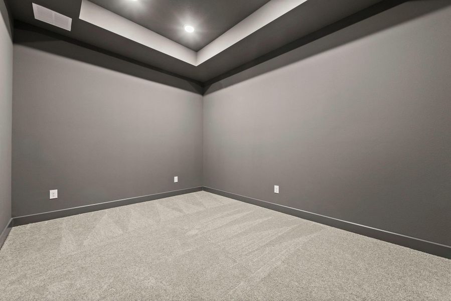 Spacious, unfurnished interior of a new home in Cross Creek West - 55', Fulshear (Image 9). Spacious, unfurnished interior of a new home in Cross Creek West - 55', Fulshear (Image 9).