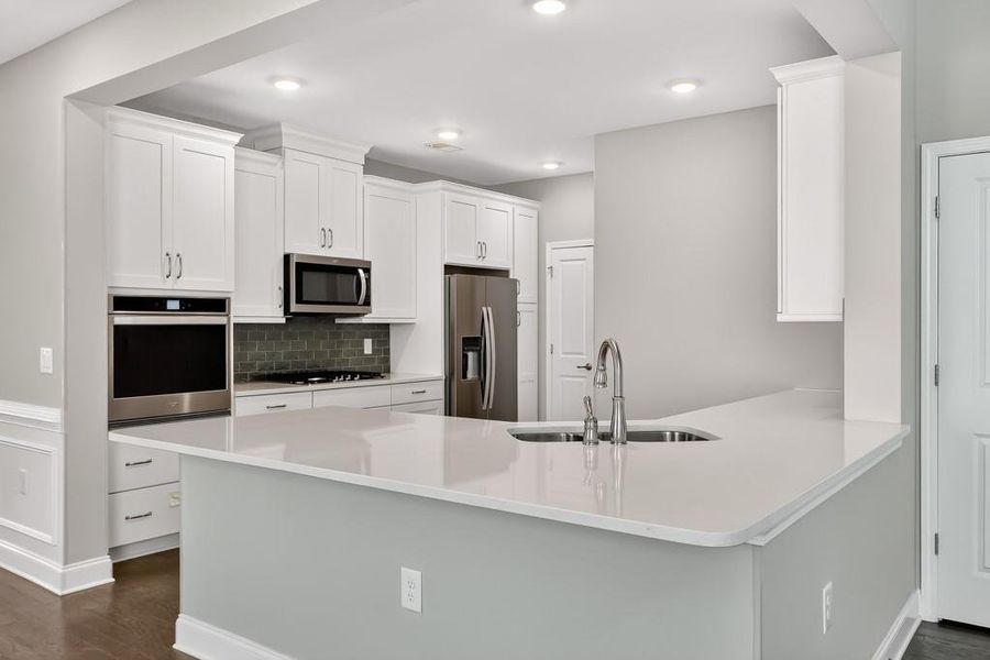 Furnished interior view inside a new home in , Cumming (Image 4).