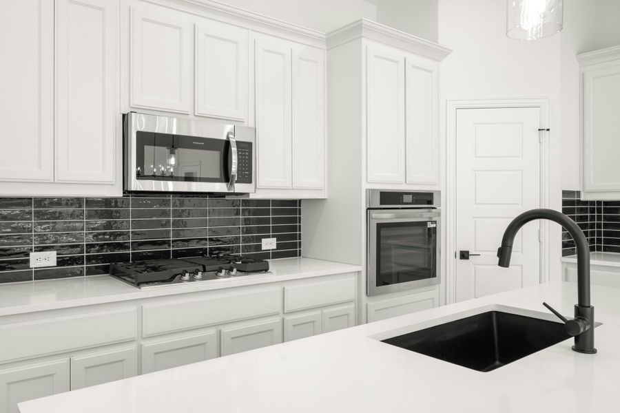 Furnished interior view inside a new home in Westside Preserve - 60ft. lots, Midlothian (Image 7). Furnished interior view inside a new home in Westside Preserve - 60ft. lots, Midlothian (Image 7).