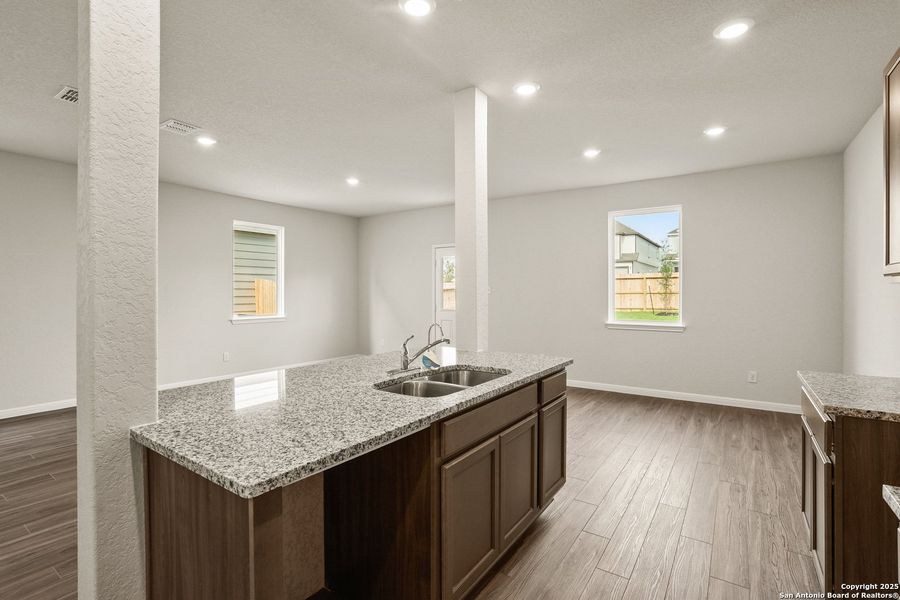 Furnished interior view inside a new home in Melissa Ranch, San Antonio (Image 6).
