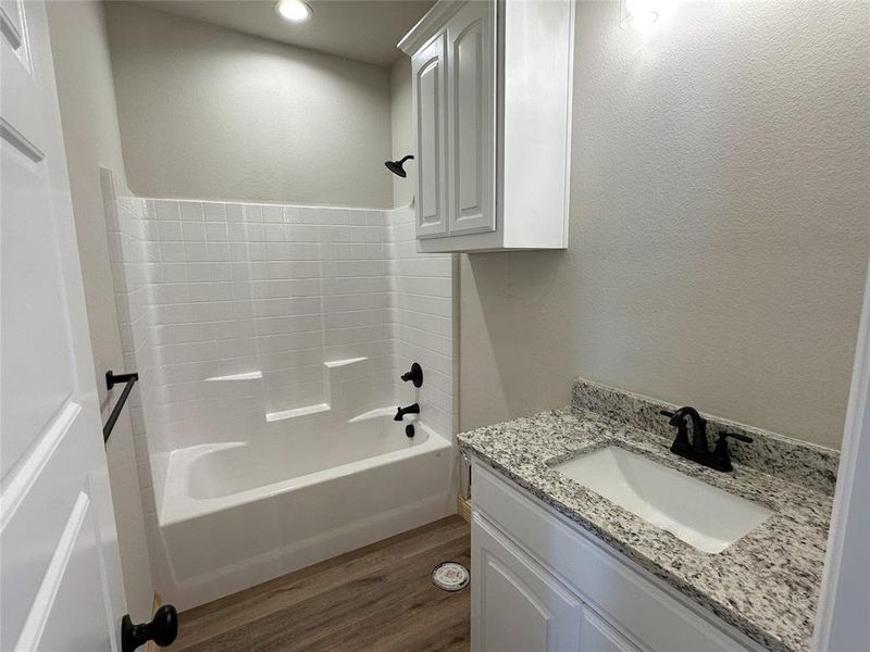 Furnished interior view inside a new home in , Cleburne (Image 6).