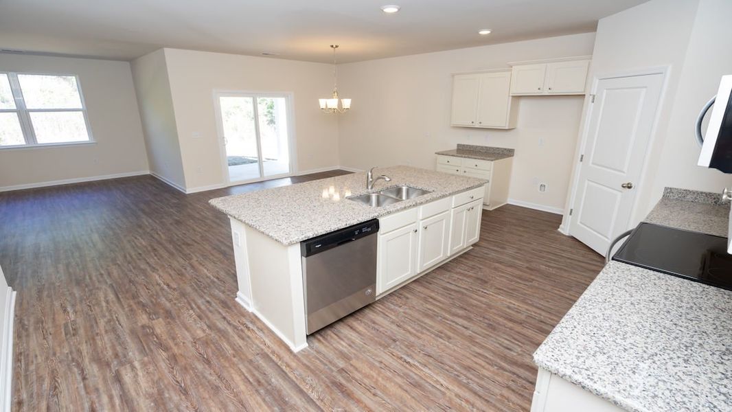 Representative furnished interior of a home built from the CALI by D.R. Horton in The Reserve at Wild Horse, Conway (Image 4).