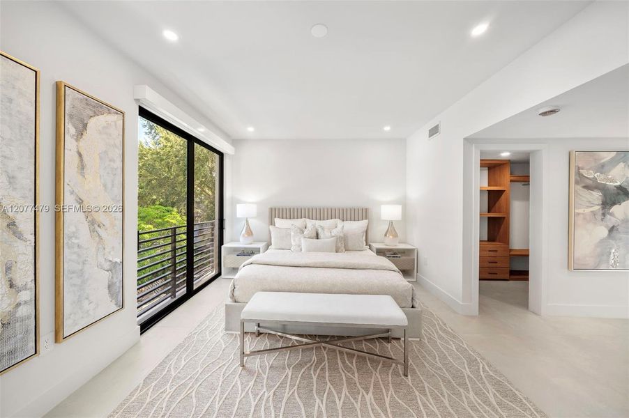 Furnished interior view inside a new home in , Miami (Image 11). Furnished interior view inside a new home in , Miami (Image 11).