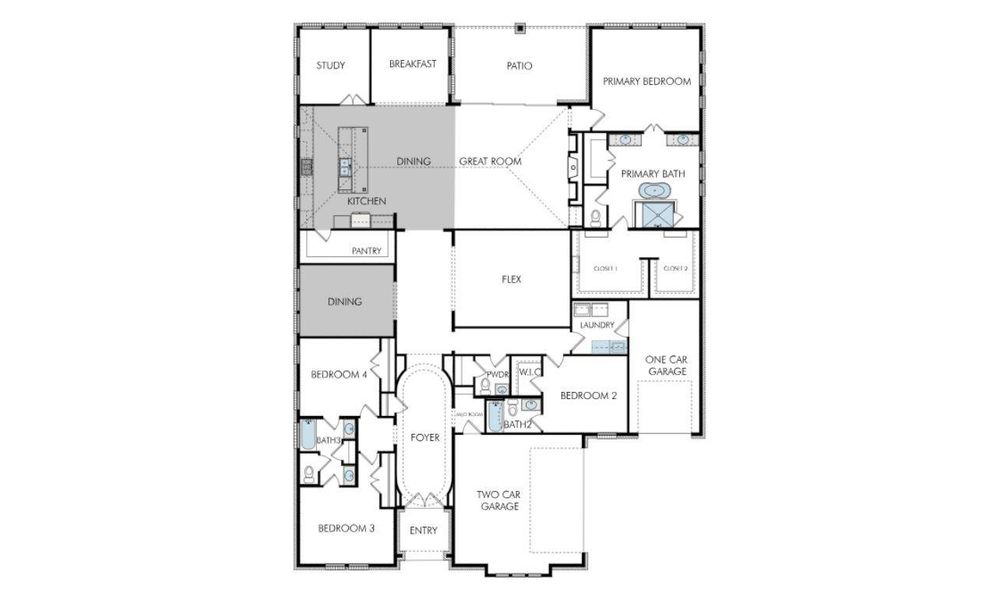 View of home floor plan