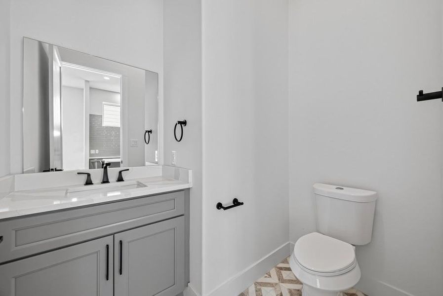 Furnished interior view inside a new home in , Houston (Image 28).