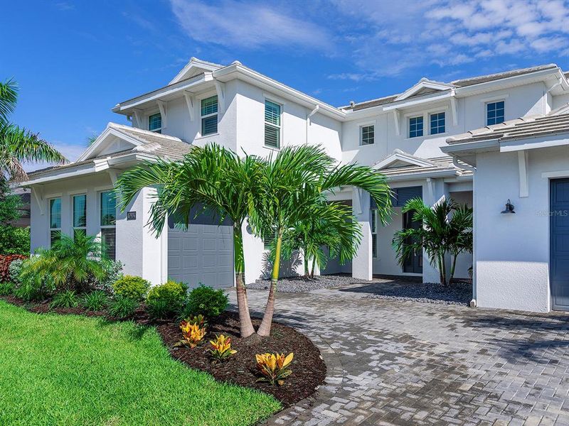 Front exterior of a new home in , Bradenton, FL, highlighting curb appeal (Image 26). Front exterior of a new home in , Bradenton, FL, highlighting curb appeal (Image 26).