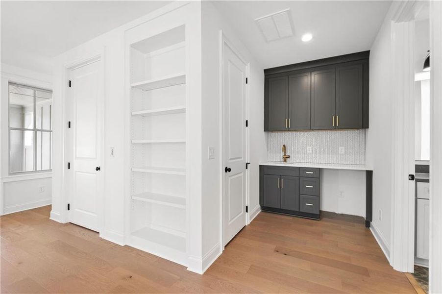 Furnished interior view inside a new home in , Suwanee (Image 7).