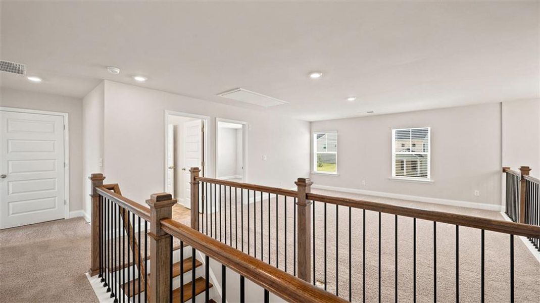 Spacious, unfurnished interior of a new home in Evergreen Crossing, Locust Grove (Image 23). Spacious, unfurnished interior of a new home in Evergreen Crossing, Locust Grove (Image 23).