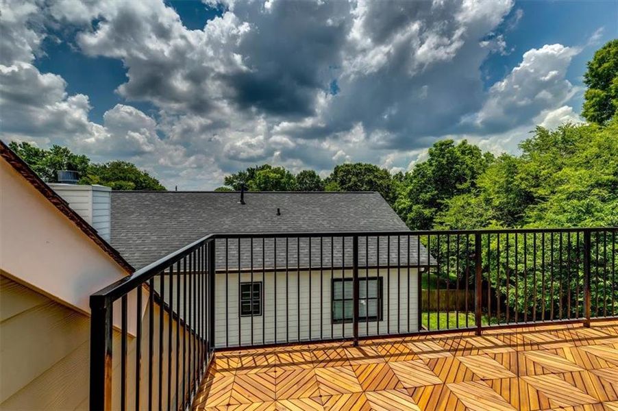 Exterior details and patio area of a home in , Atlanta (Image 27). Exterior details and patio area of a home in , Atlanta (Image 27).