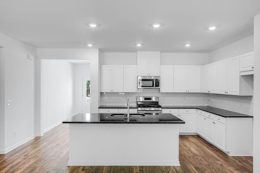 Furnished interior view inside a new home in Heritage River, Euharlee (Image 8).