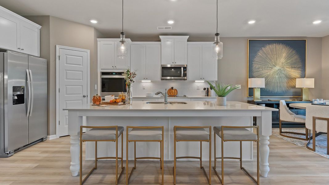 Representative furnished interior of a home built from the McKinley II by DRB Homes in Northcroft, Loganville (Image 16).