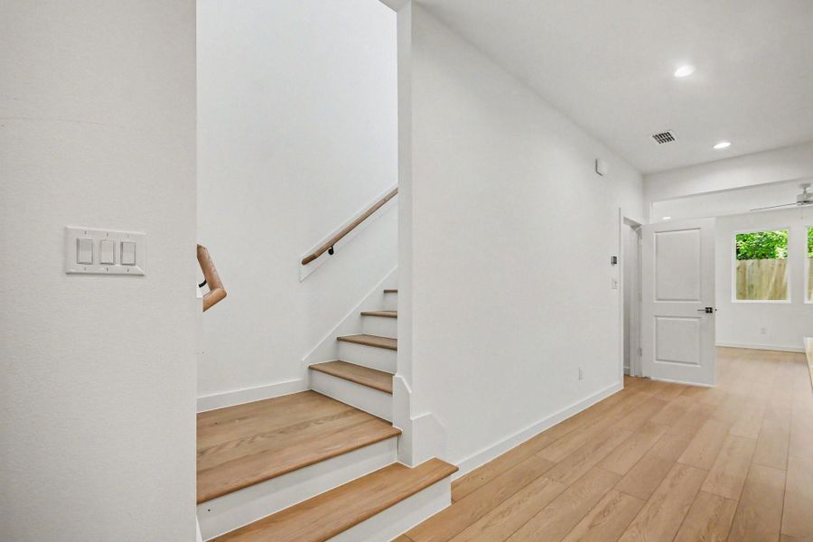 Spacious, unfurnished interior of a new home in , Houston (Image 15). Spacious, unfurnished interior of a new home in , Houston (Image 15).