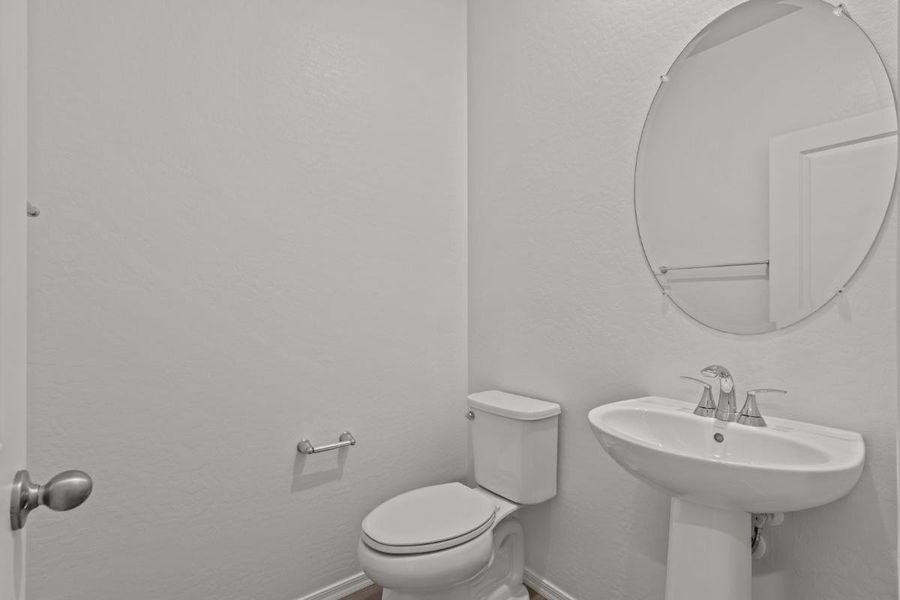 Furnished interior view inside a new home in Skyline Village Enclaves, San Tan Valley (Image 6).