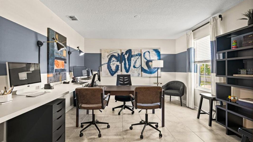 Furnished interior view inside a new home in Knightsbridge, Kissimmee (Image 9). Furnished interior view inside a new home in Knightsbridge, Kissimmee (Image 9).