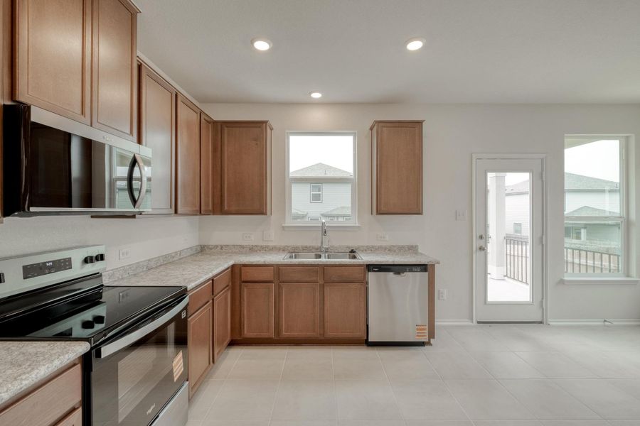 Furnished interior view inside a new home in Sonterra - Cool Water, Jarrell (Image 13). Furnished interior view inside a new home in Sonterra - Cool Water, Jarrell (Image 13).
