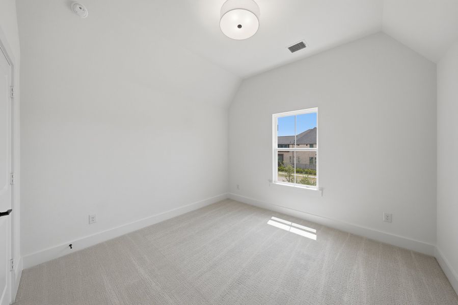Spacious, unfurnished interior of a new home in Estates at Rockhill, Frisco (Image 34). Spacious, unfurnished interior of a new home in Estates at Rockhill, Frisco (Image 34).