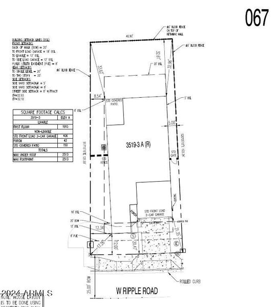 Plot Plan