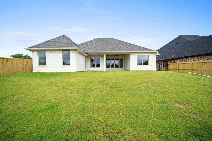 Exterior details and patio area of a home in , Tyler (Image 22).