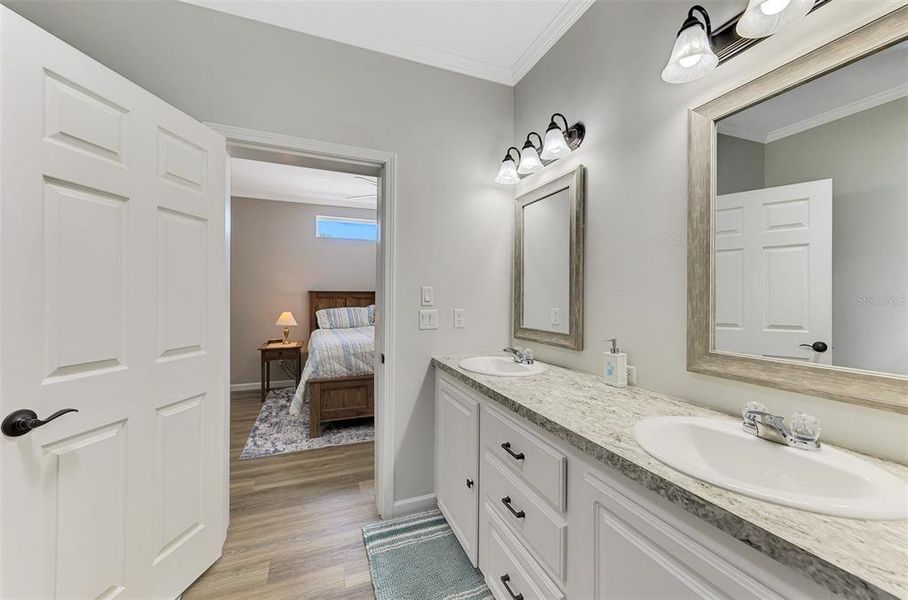 Furnished interior view inside a new home in , Venice (Image 32).