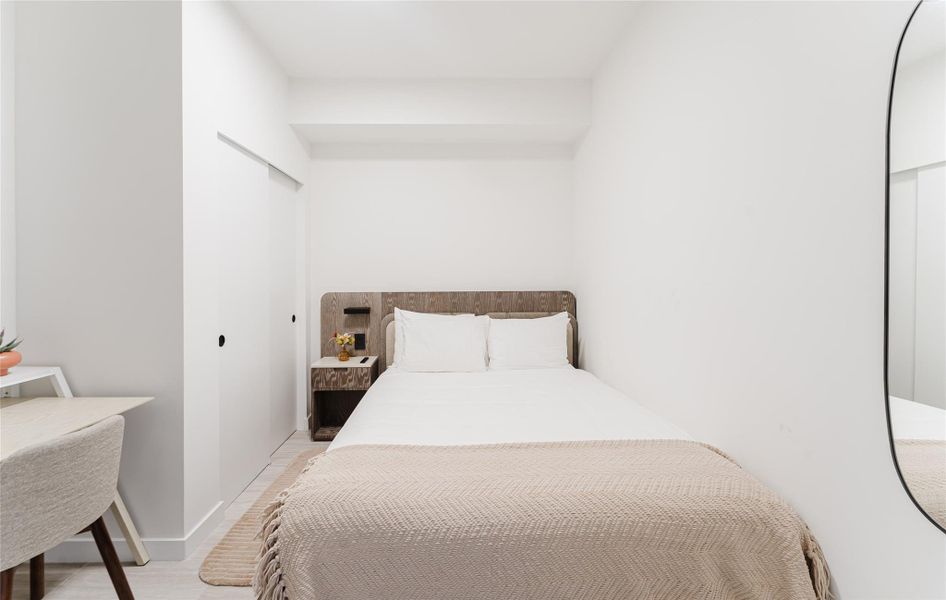 Furnished interior view inside a new home in 72 Park, Miami Beach (Image 11).