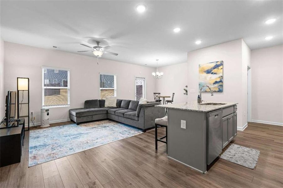 Furnished interior view inside a new home in , Villa Rica (Image 11).