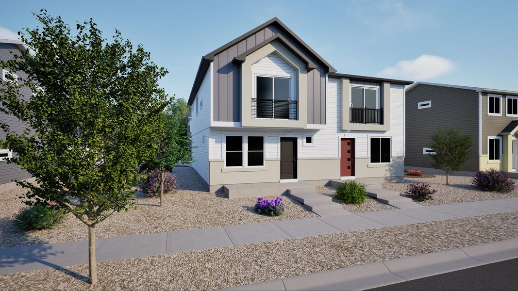 Image 2 of a home in Banning Lewis Ranch - New Homes Colorado Springs. Image 2 of a home in Banning Lewis Ranch - New Homes Colorado Springs.