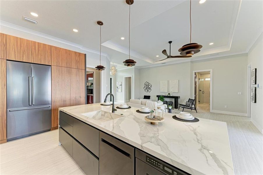 Furnished interior view inside a new home in , Punta Gorda (Image 19). Furnished interior view inside a new home in , Punta Gorda (Image 19).