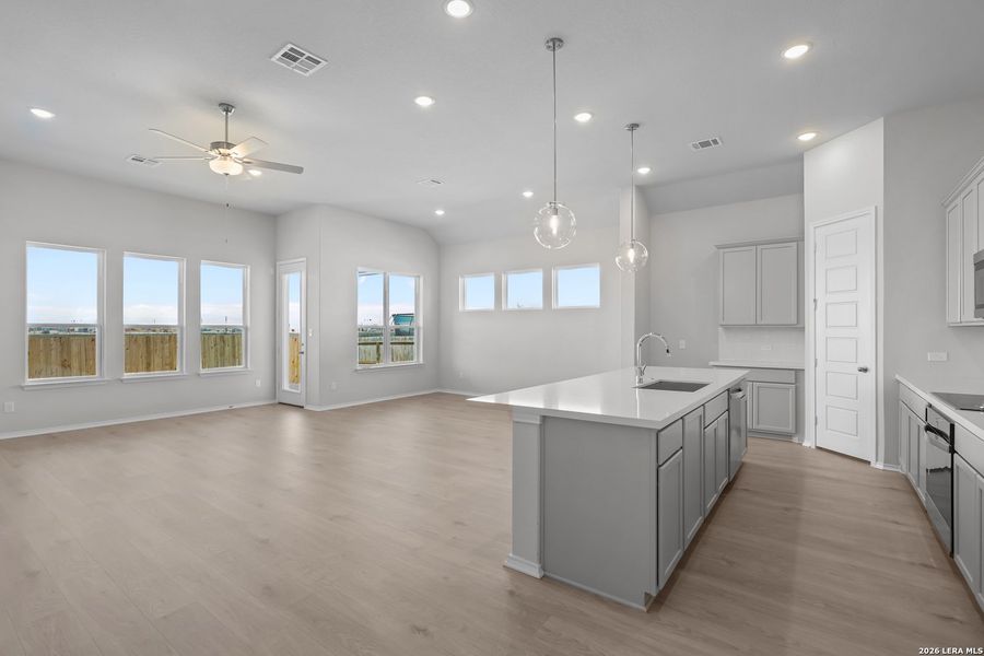 Spacious, unfurnished interior of a new home in Megan's Landing, Castroville (Image 24). Spacious, unfurnished interior of a new home in Megan's Landing, Castroville (Image 24).