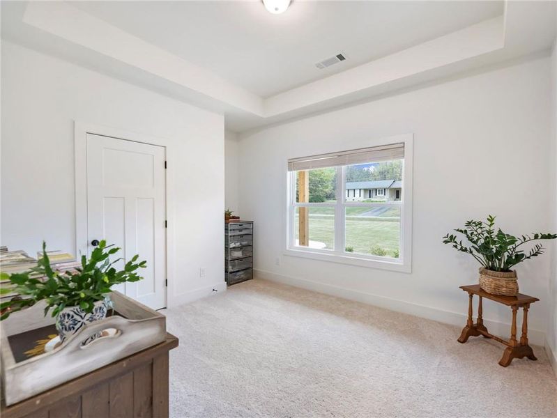 Furnished interior view inside a new home in , Gillsville (Image 53).