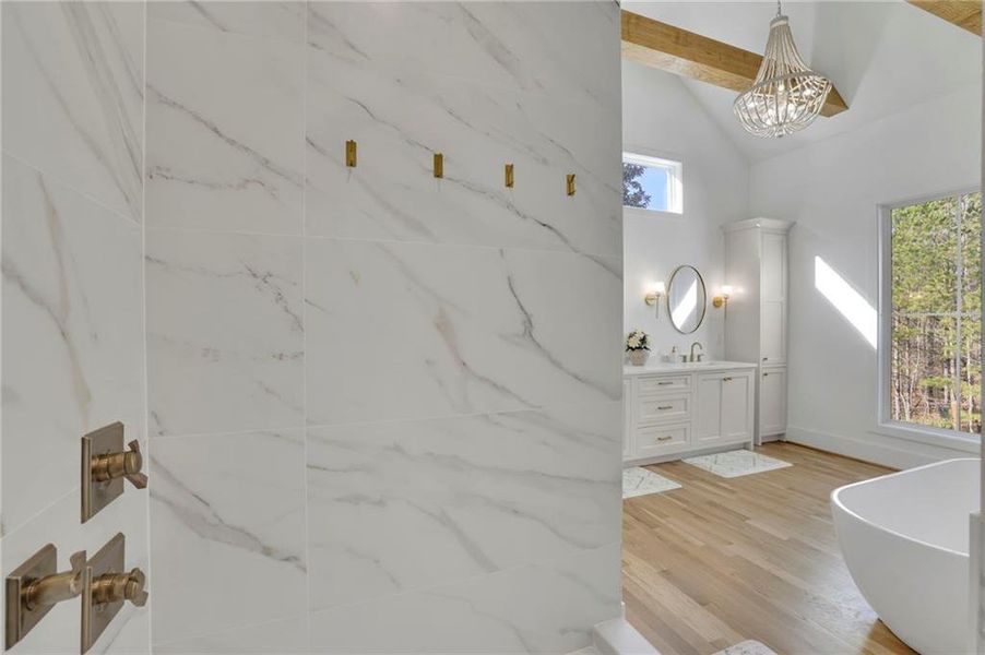 Furnished interior view inside a new home in , Acworth (Image 64). Furnished interior view inside a new home in , Acworth (Image 64).