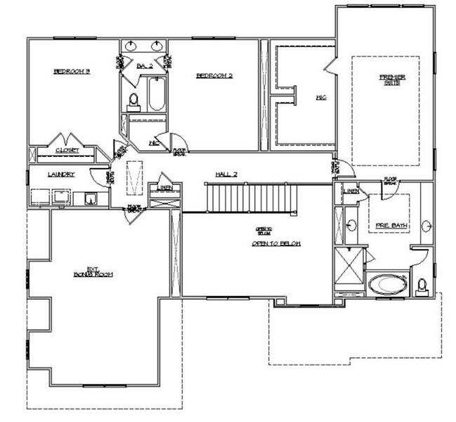 2nd Floor Floorplan