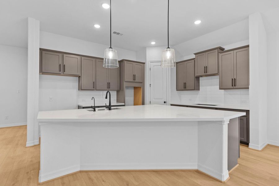 Furnished interior view inside a new home in Austin Point, Richmond (Image 10).