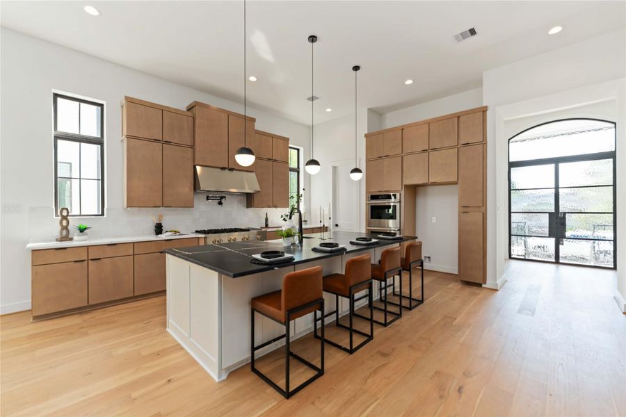 Furnished interior view inside a new home in , Houston (Image 5).