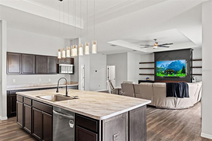 Furnished interior view inside a new home in , Weeki Wachee (Image 34).