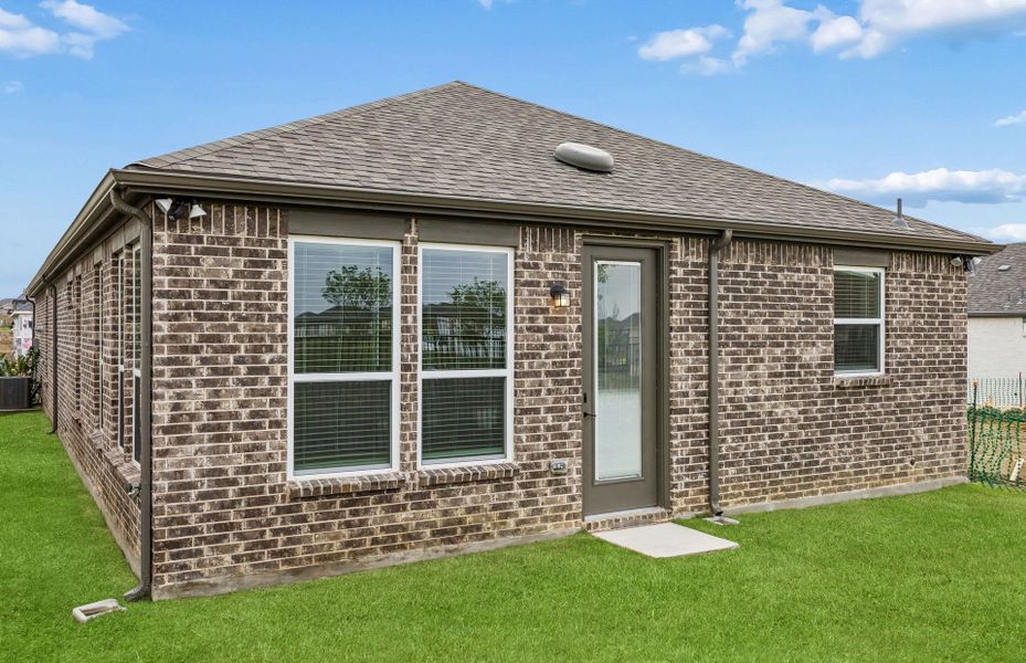 Exterior details and patio area of a home in Del Webb at Legacy Hills, Celina (Image 2).