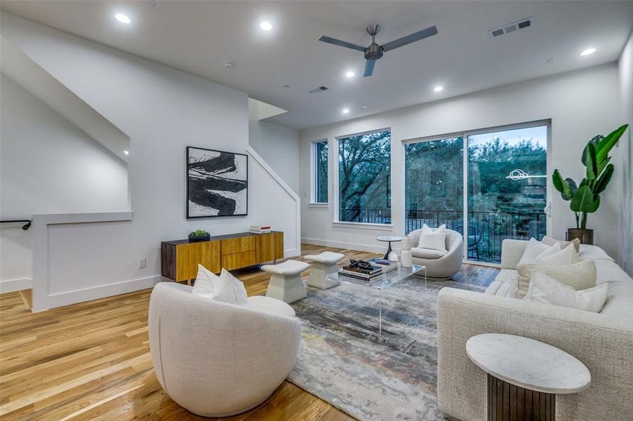 Furnished interior view inside a new home in Addison Reserve, Addison (Image 16).