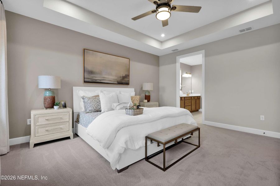 Furnished interior view inside a new home in , St. Augustine (Image 5).