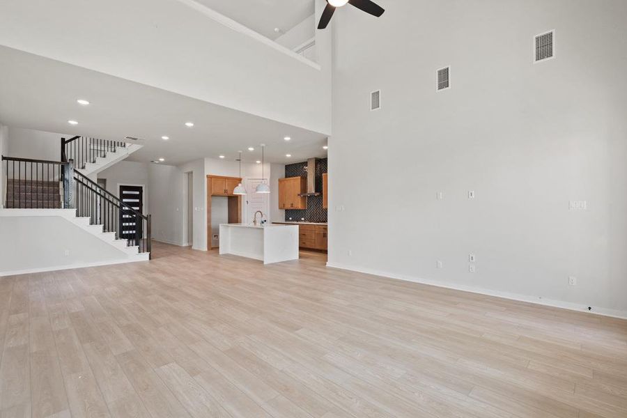 Furnished interior view inside a new home in Arbor Collection At Park Central, Georgetown (Image 12). Furnished interior view inside a new home in Arbor Collection At Park Central, Georgetown (Image 12).