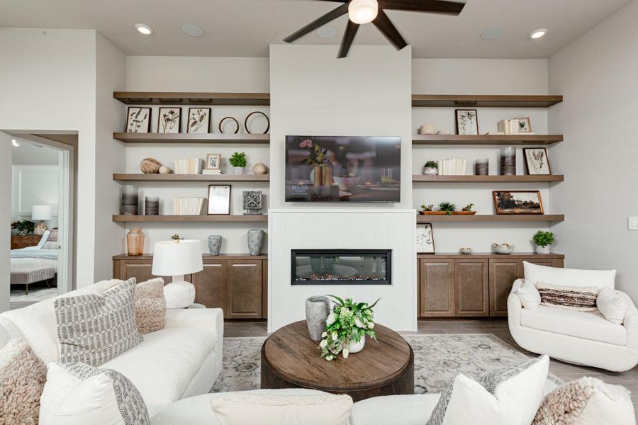 Representative model home photos shown for illustrative purposes only. Actual home, features, and finishes may vary. Home is currently under construction.