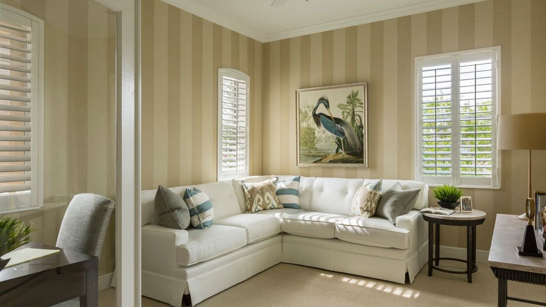 Representative furnished interior of a home built from the Sea Star by Neal Communities in Boca Royale Golf & Country Club Real Estate and Homes for Sale in Englewood, FL - Neal Communities, Englewood (Image 6).