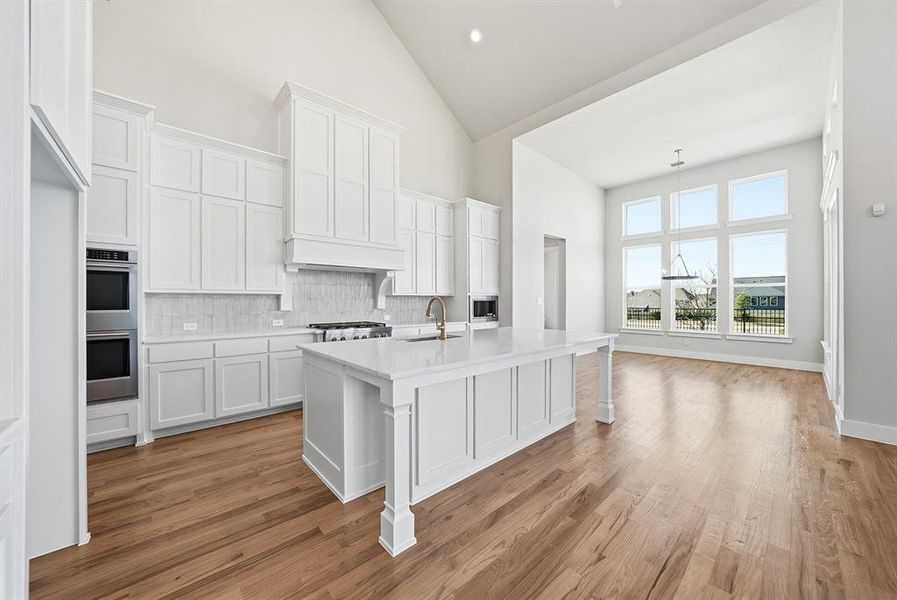 Furnished interior view inside a new home in , Prosper (Image 15).
