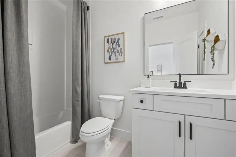 Furnished interior view inside a new home in , Sandy Springs (Image 16).