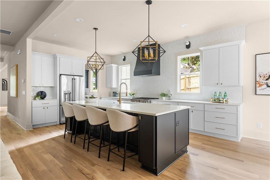 Furnished interior view inside a new home in , Atlanta (Image 8).