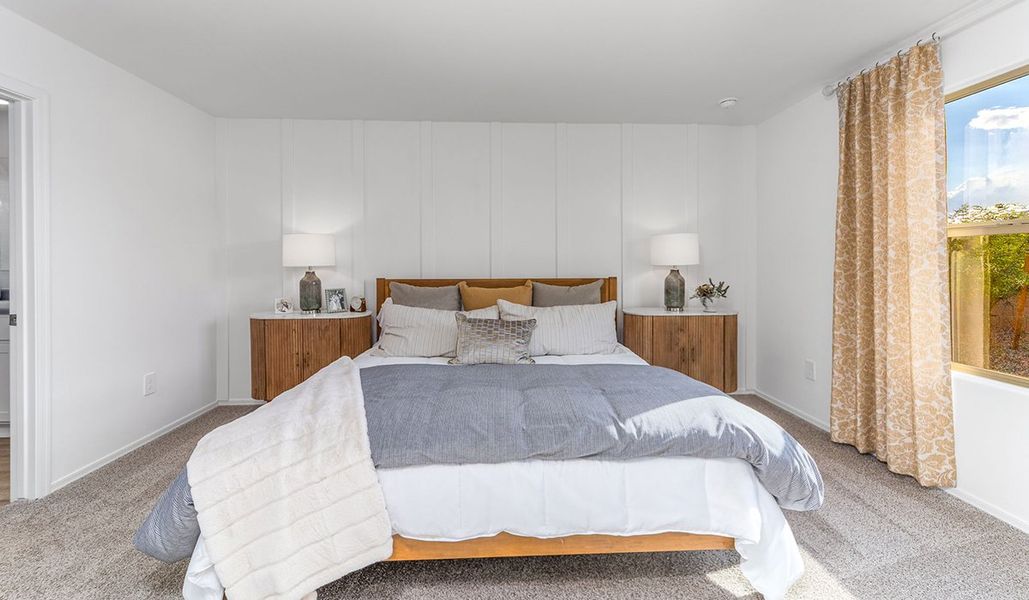 Furnished interior view inside a new home in Saguaro Bloom, Marana (Image 27).