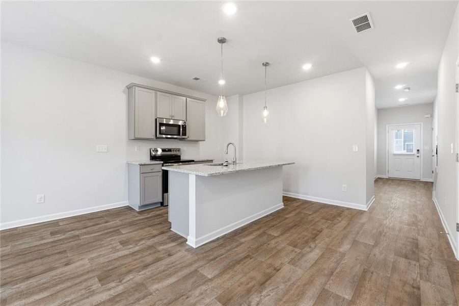 Furnished interior view inside a new home in Azalea Hills, Temple (Image 4).